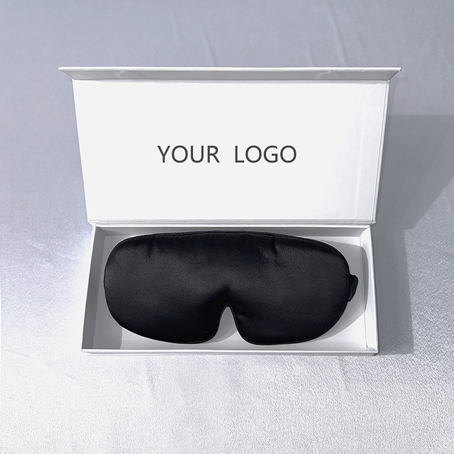 Maschera per gli occhi da sonno in seta idratante avanzata e che blocca la luce