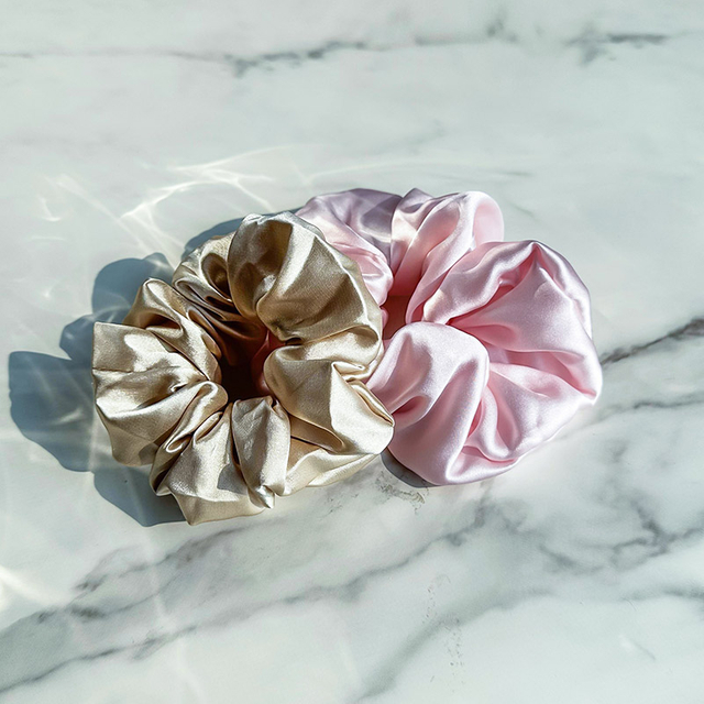 Cura avanzata dei capelli e anelli per capelli in seta idratanti