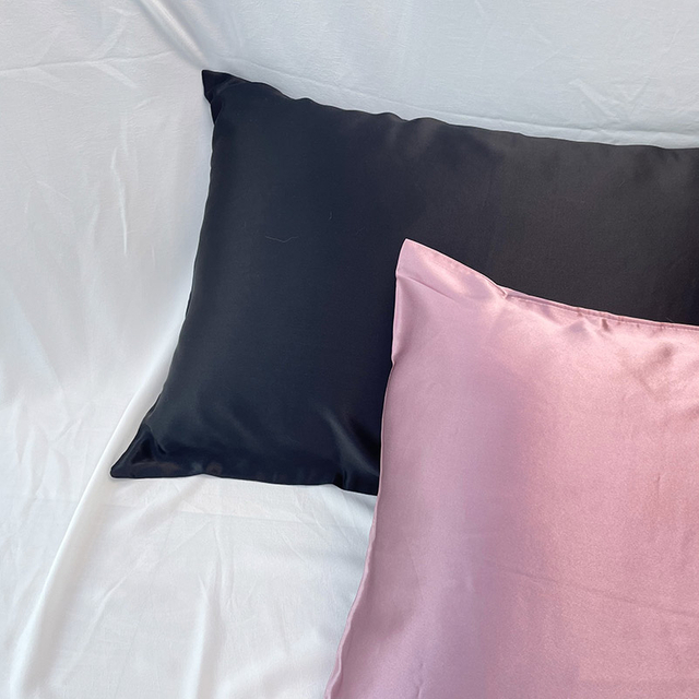 Federa personalizzata in seta di gelso al 100% Federa in seta momme per dormire