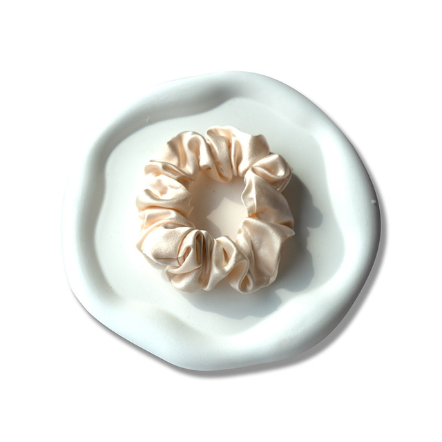 Anelli per capelli in seta idratante lisci e di alta qualità