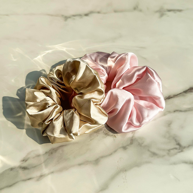 Cura avanzata dei capelli e elastici per capelli in seta idratanti