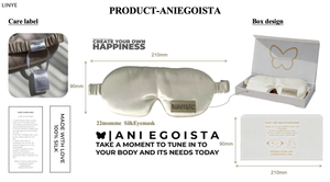 Caso 7: Maschera per gli occhi in seta per dormire