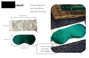 Caso 14: Maschera per dormire in seta