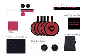 Caso 5: Custodia a sbuffo per struccante da donna