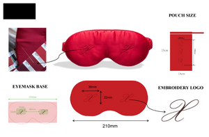 Caso 3: maschera per gli occhi in seta 